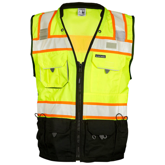 Yellow/Lime Safety Vest - Kishigo - Durable Polyester