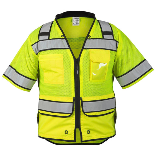 Yellow/Lime Safety Vest - Kishigo - High Visibility