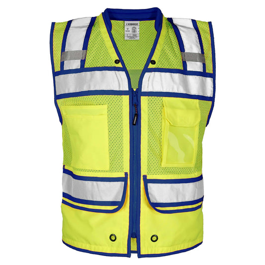 Lime Safety Vests - Kishigo - High Visibility Design