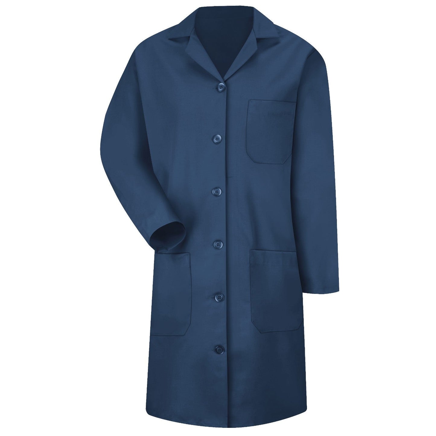 Blue/White Lab Coat - Red Kap - Wrinkle Resistant