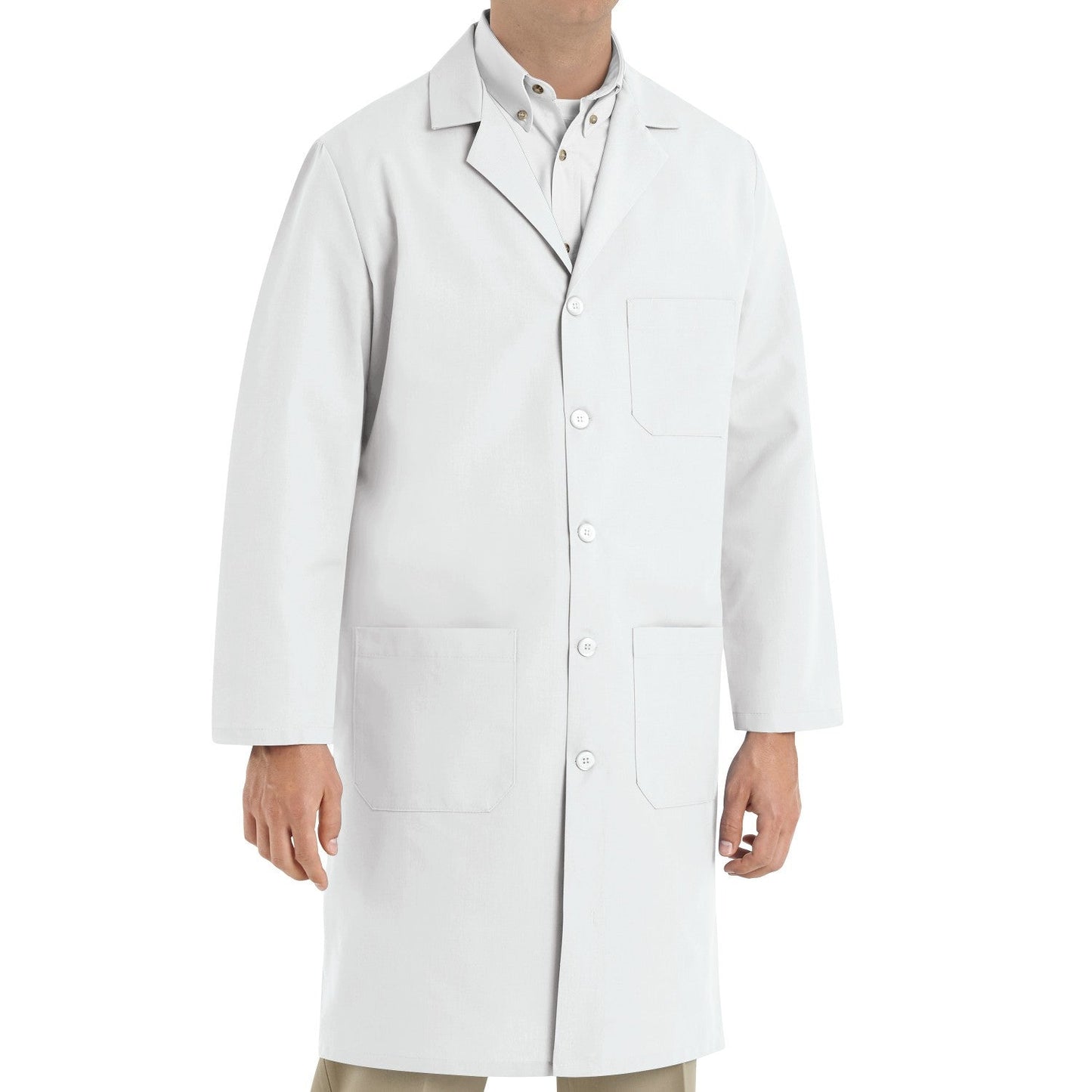 Grey Lab Coats - Red Kap - Wrinkle Resistant