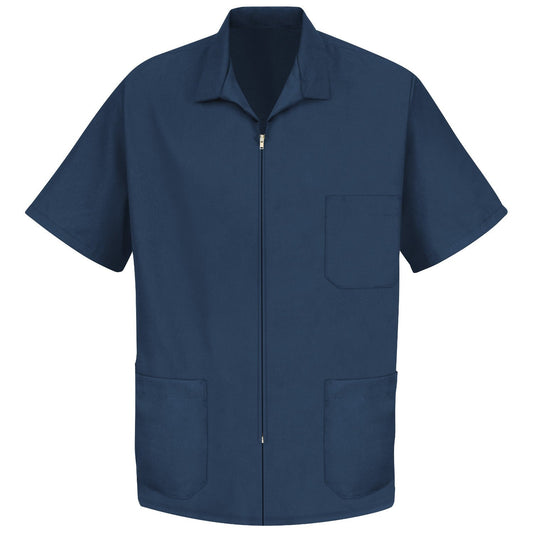 Navy Smocks - Red Kap - Zip-Front Work Uniform