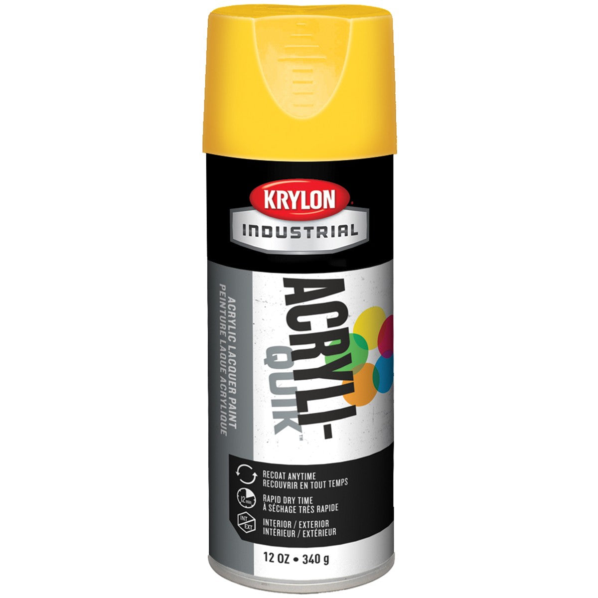 Crystal Clear Industrial Aerosols - Krylon - Fast-Drying Paint
