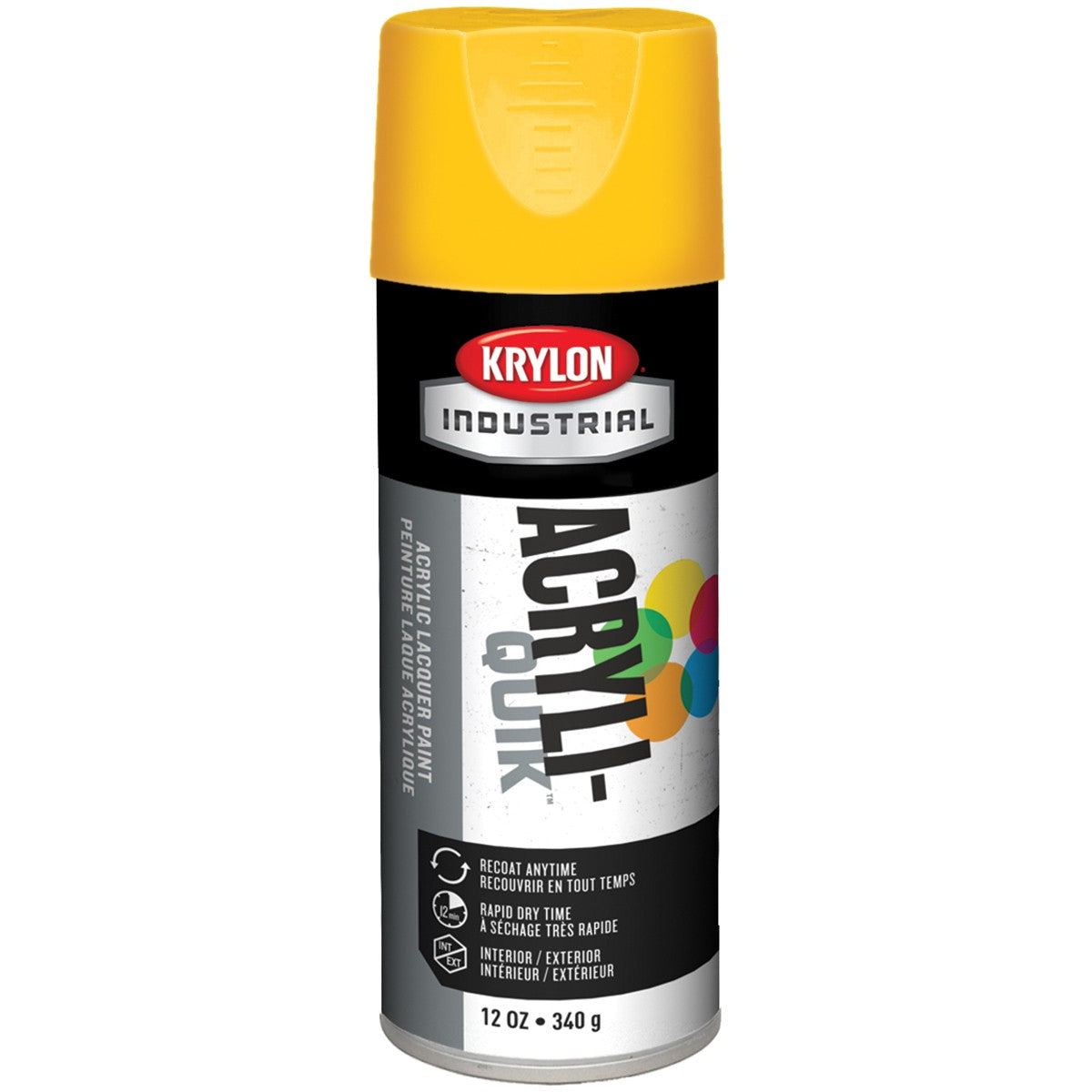Crystal Clear Industrial Aerosols - Krylon - Fast-Drying Paint