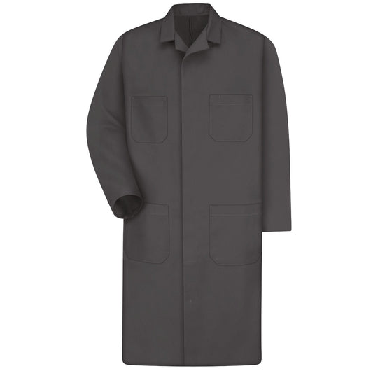 Charcoal Shop Coat - Red Kap - Convenient Storage