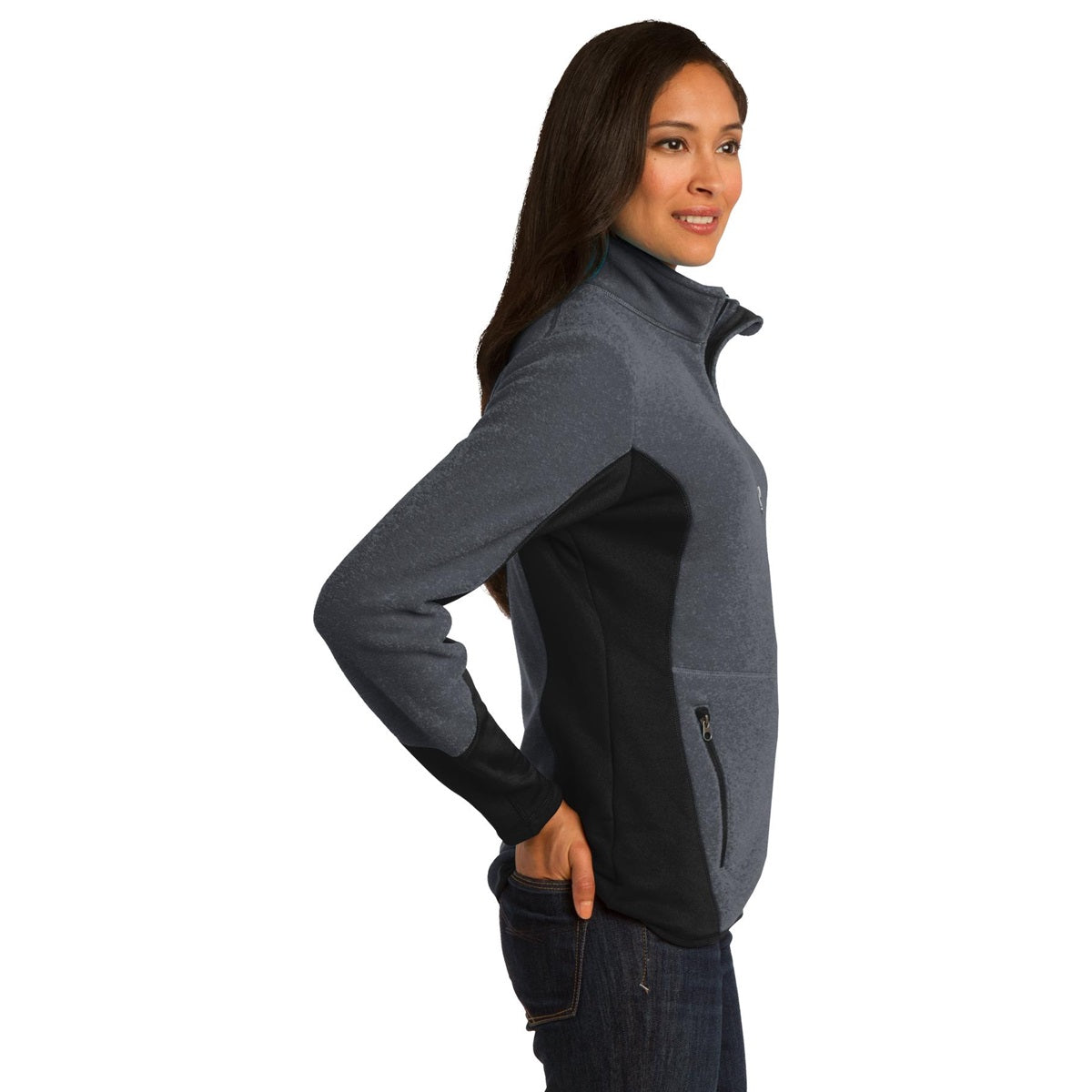 Black R-Tek Pro Fleece Jacket - Port Authority - Warm Fabric