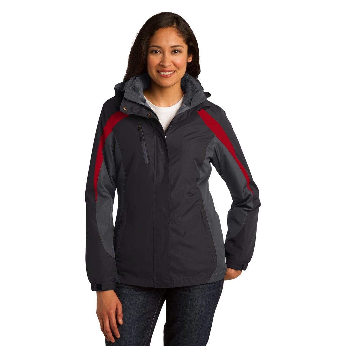 Admiral Blue Colorblock Jacket - Port Authority - Stylish Design