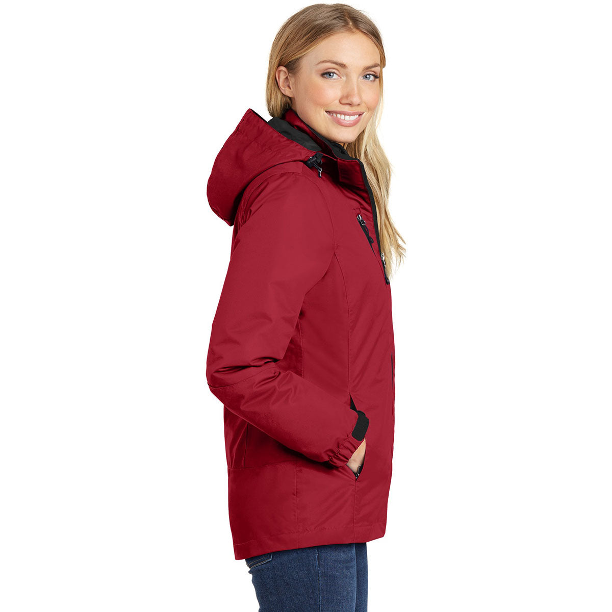 Black/Black Jackets | Port Authority - Waterproof Jacket - Versatile Design