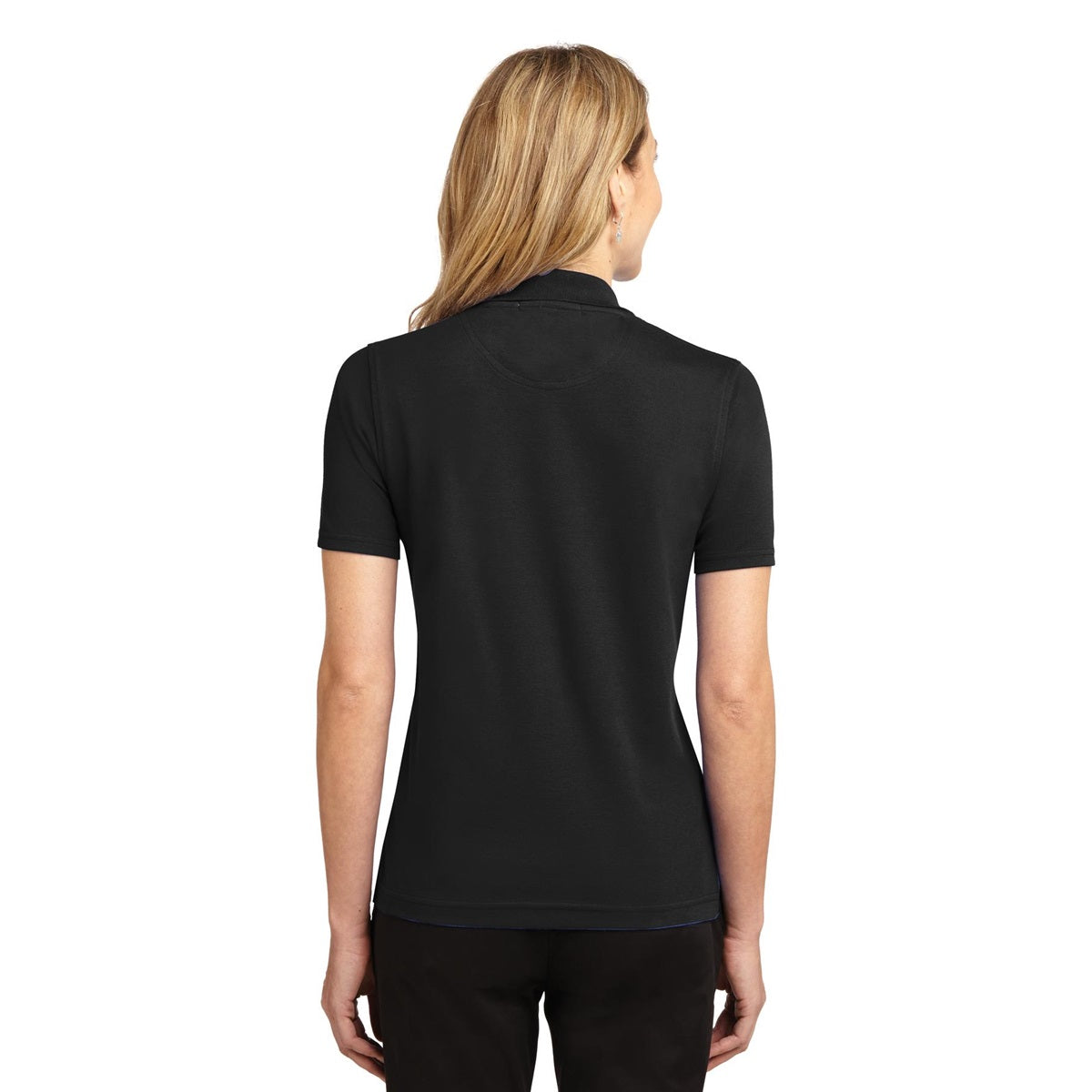 White Polo Shirt - Port Authority - Comfortable Fabric