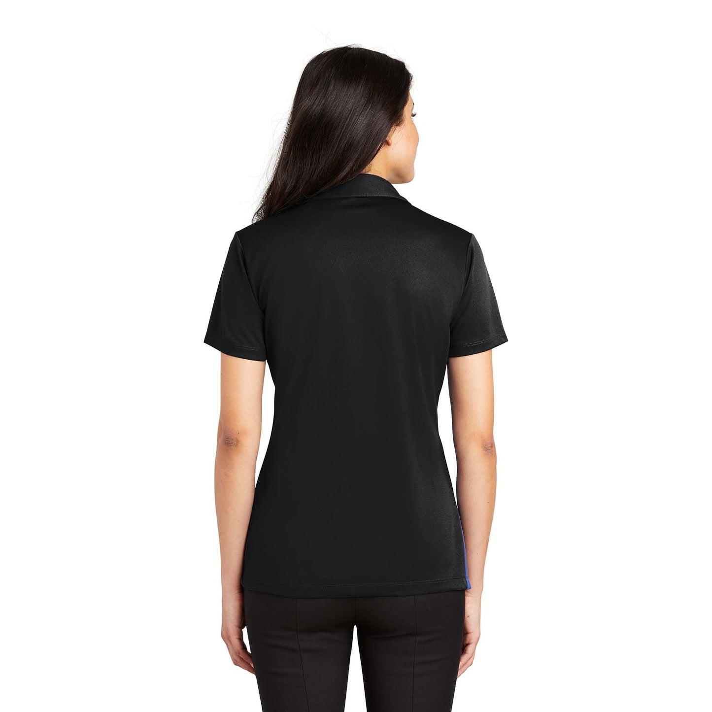 Black Polo Shirt - Port Authority - Performance Fabric