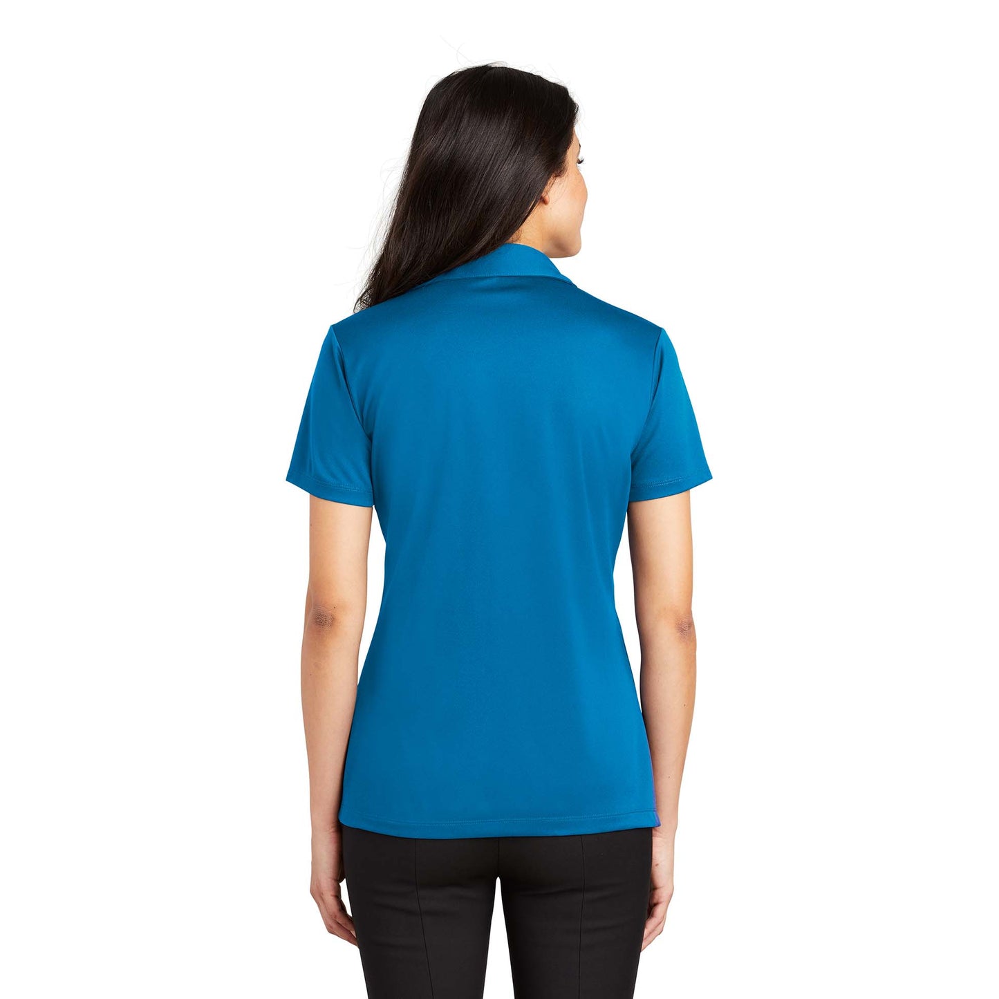 Black Polo Shirt - Port Authority - Performance Fabric
