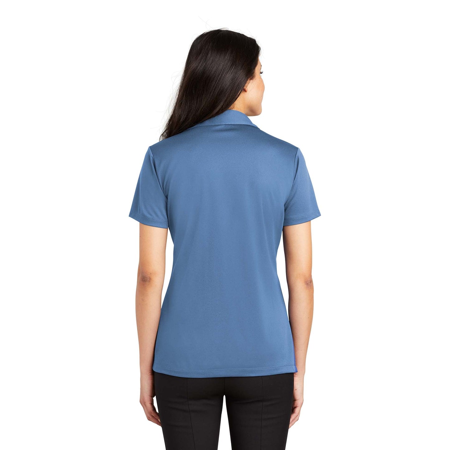 Black Polo Shirt - Port Authority - Performance Fabric