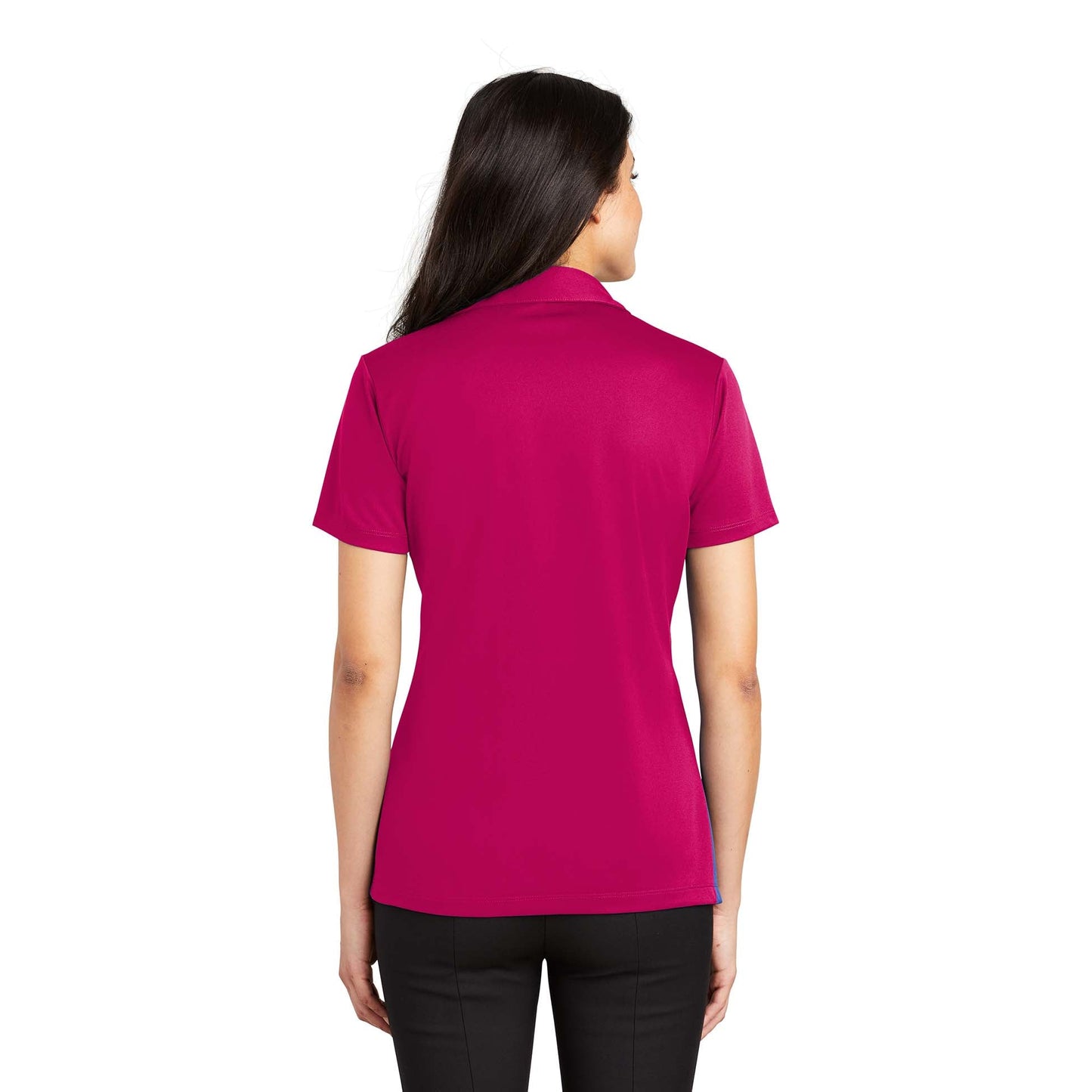 Black Polo Shirt - Port Authority - Performance Fabric