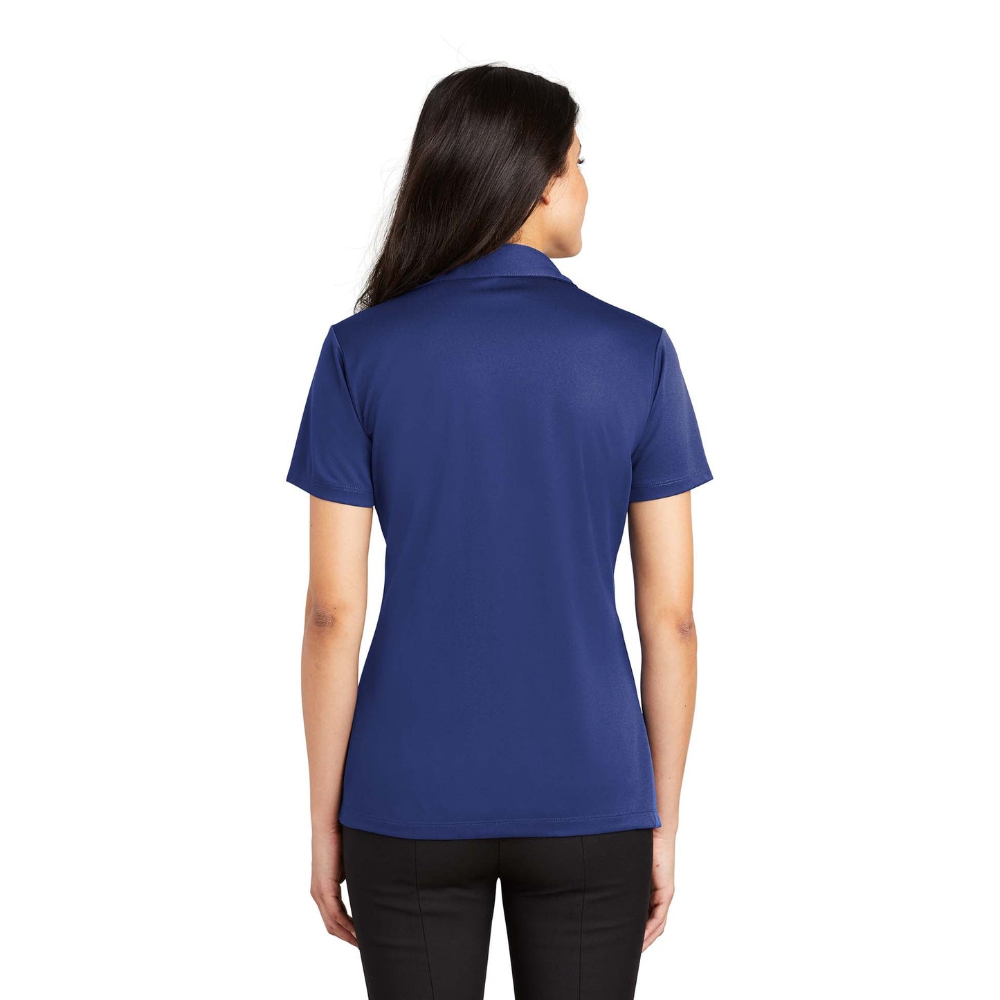 Black Polo Shirt - Port Authority - Performance Fabric