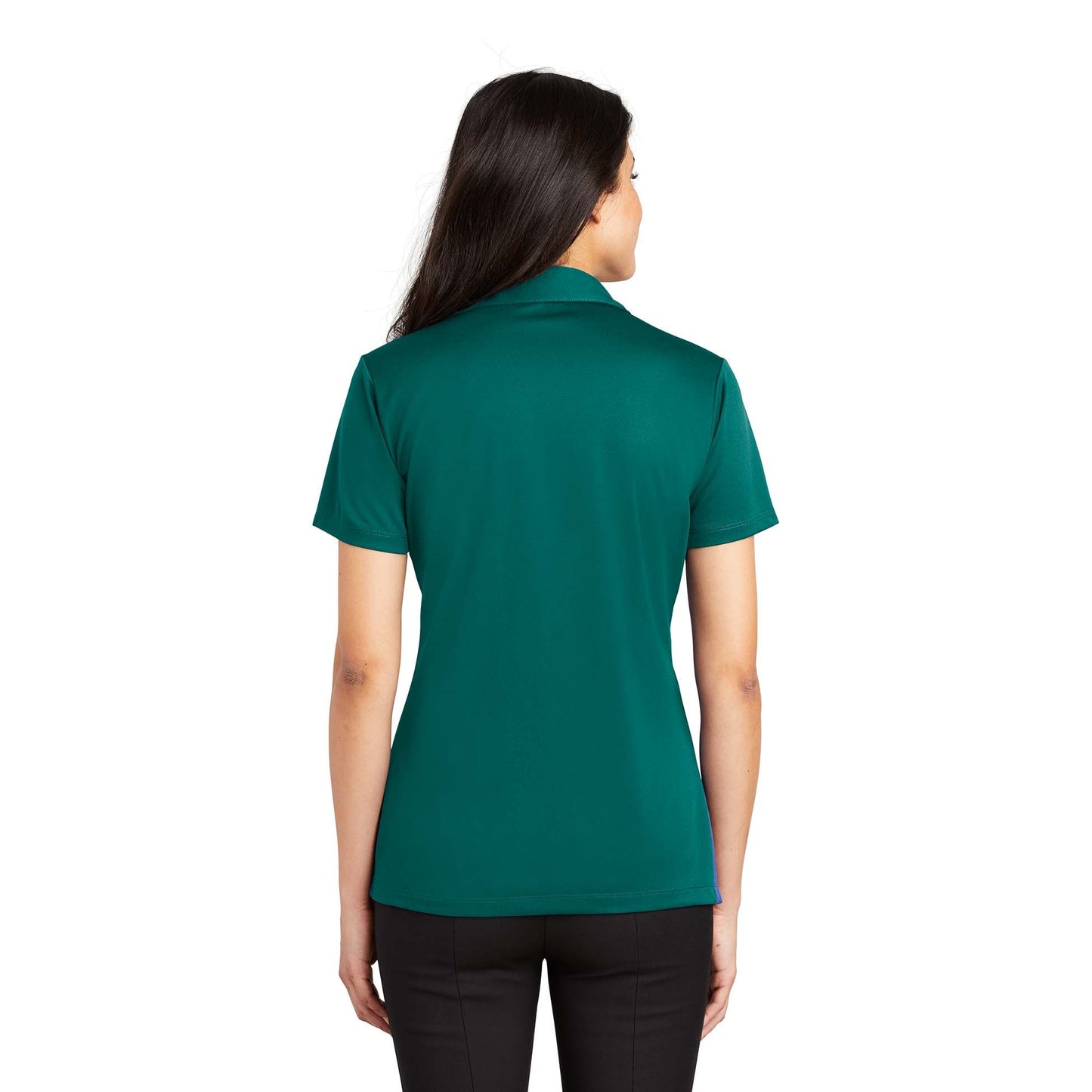 Black Polo Shirt - Port Authority - Performance Fabric