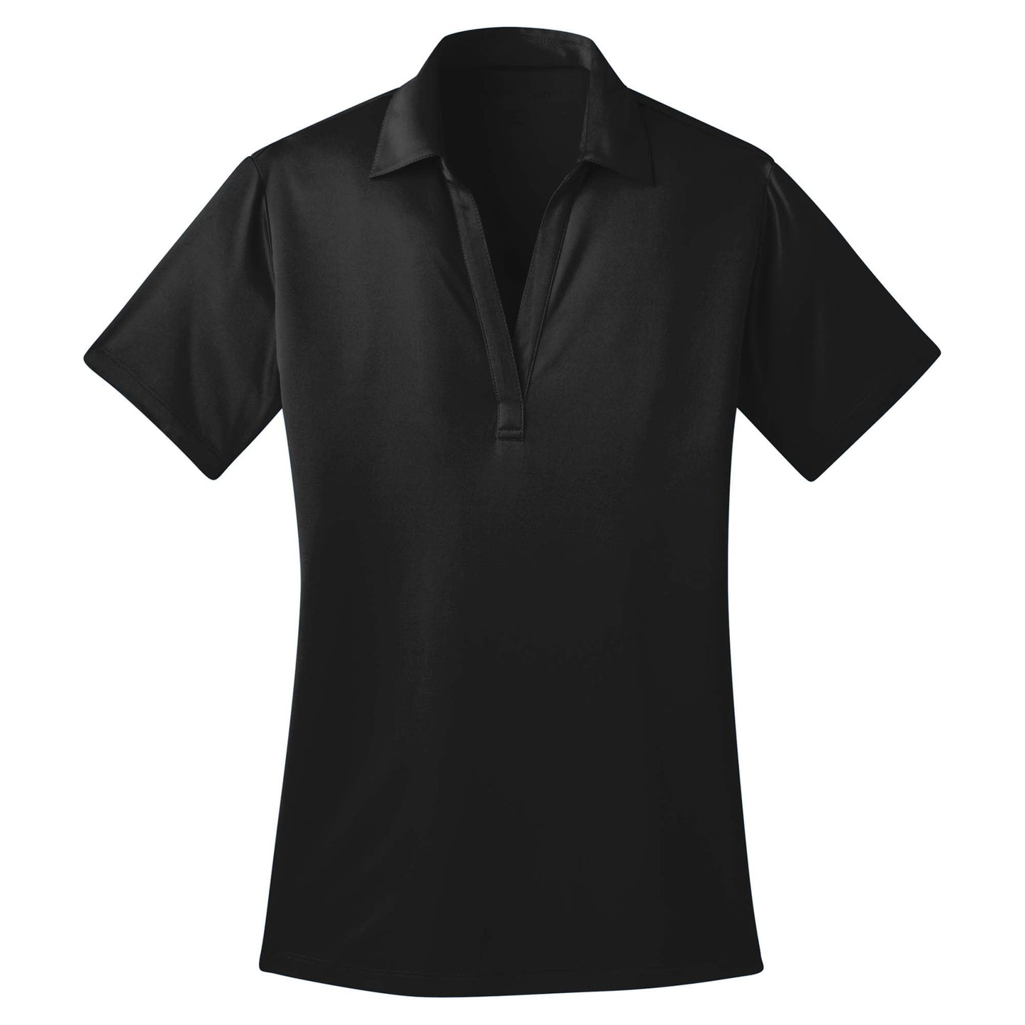 Black Polo Shirt - Port Authority - Performance Fabric