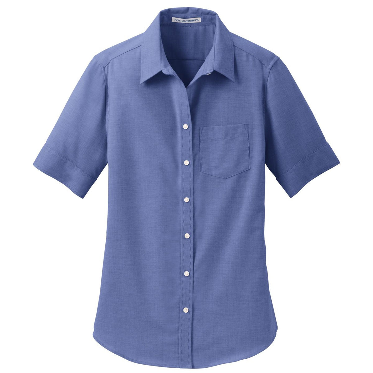 Black Button Up Shirt - Port Authority - Soft Fabric