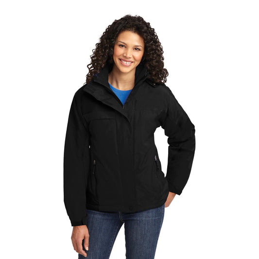 Black Nootka Jacket - Port Authority - Waterproof Shell