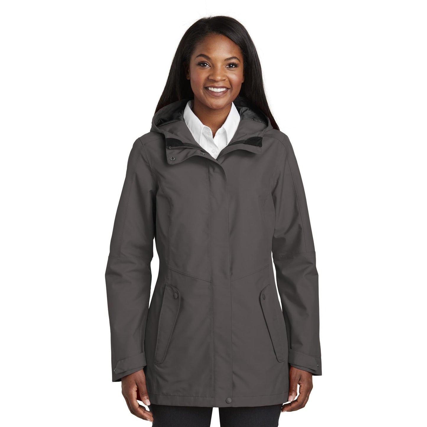 Deep Black Jacket - Port Authority - Durable Waterproof Shell