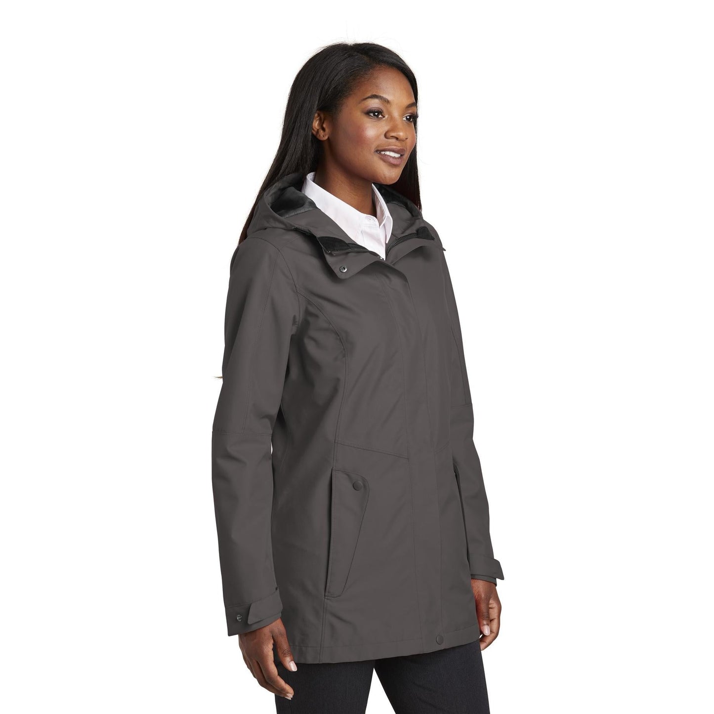 Deep Black Jacket - Port Authority - Durable Waterproof Shell