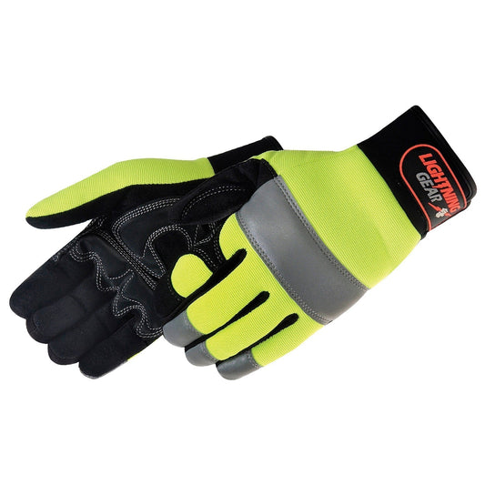 Yellow/Lime Performance Gloves - Liberty Safety - Durable Fit