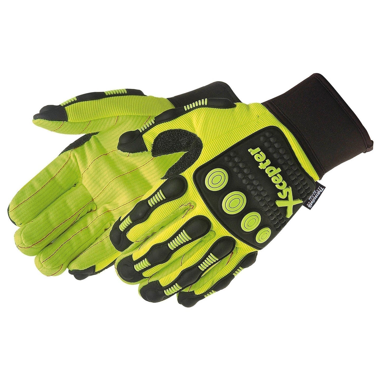 Yellow/Lime Performance Gloves - Liberty Safety - Durable Cotton