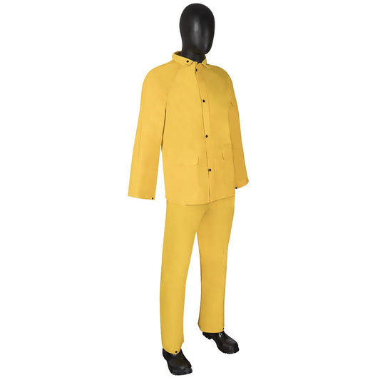 Attached Hood Rain Suits - Liberty Safety - Waterproof Design