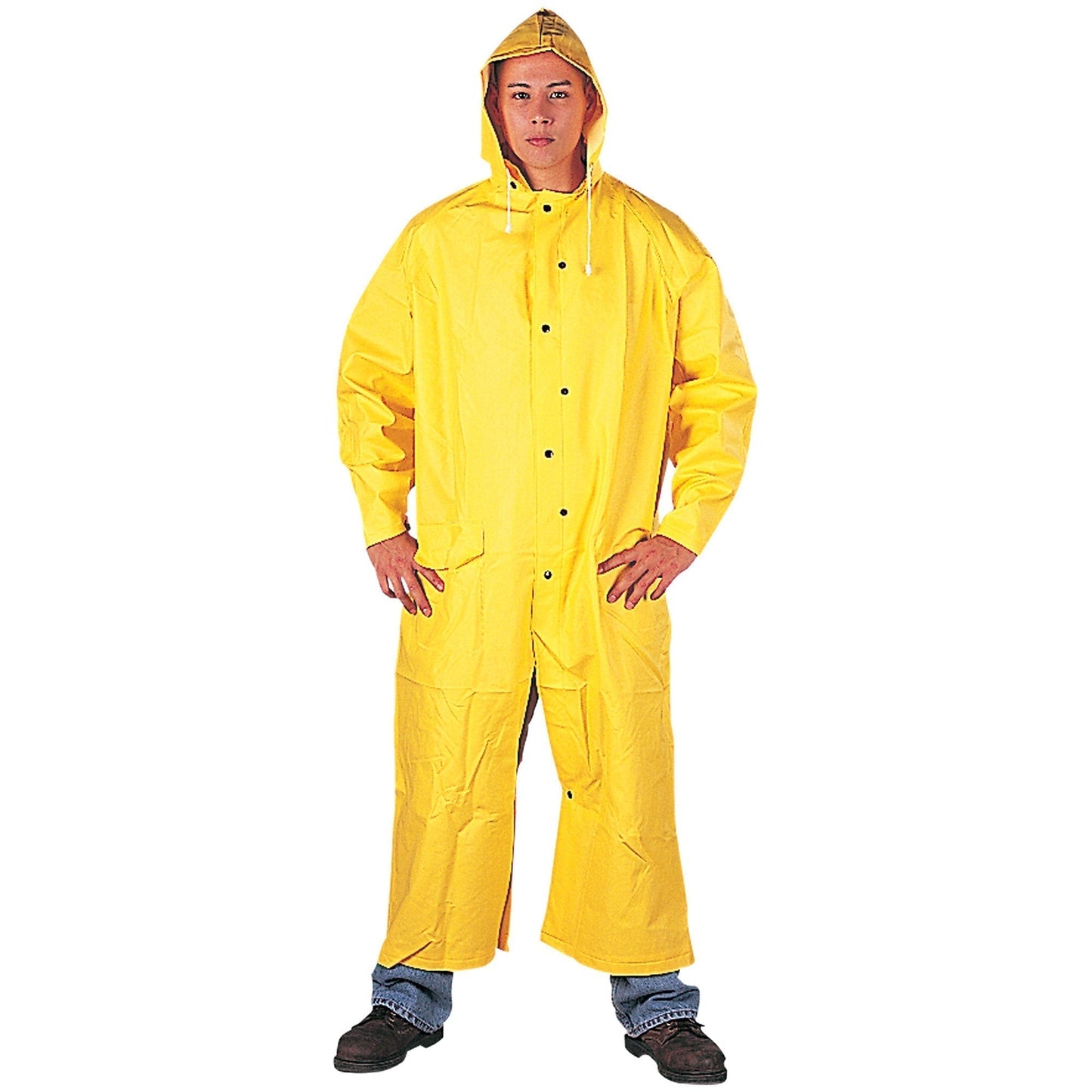 2 Layer PVC/Polyester Rain Suit - Liberty Safety - Durable
