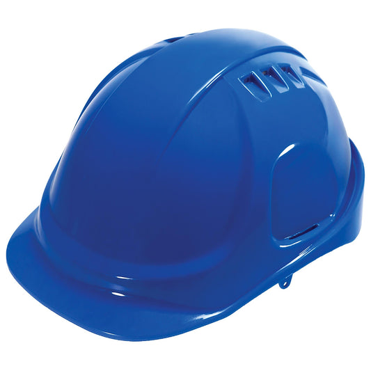 Blue Hard Hats - Liberty Safety - Vented Durable Design