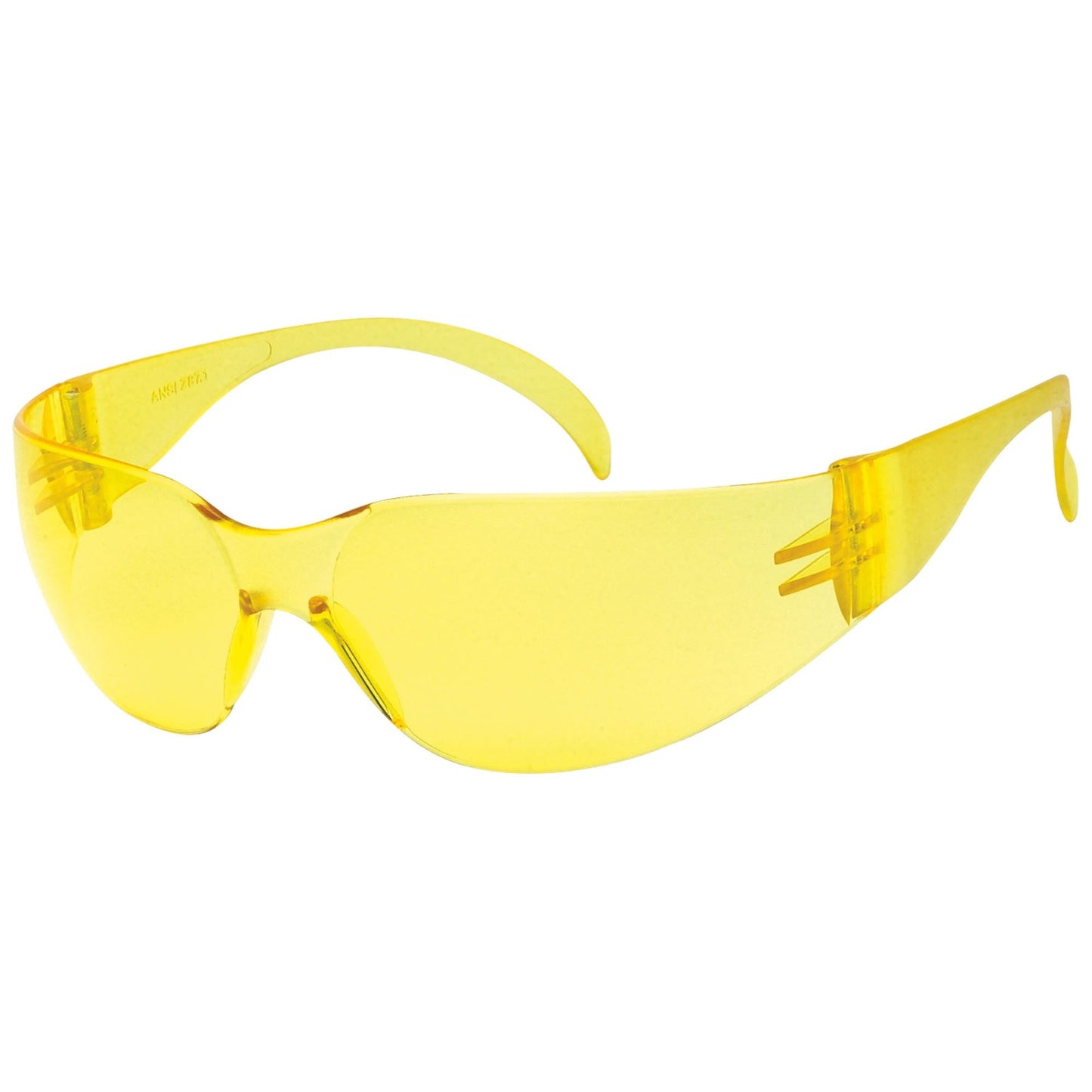 Amber Lens Glasses - Liberty Safety - Rimless Design