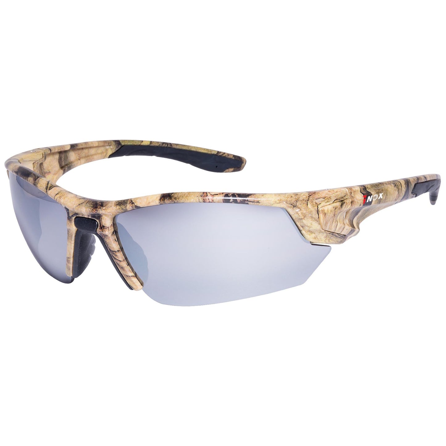 Blue Mirror Lens Glasses - Liberty Safety - Semi-Frame Design