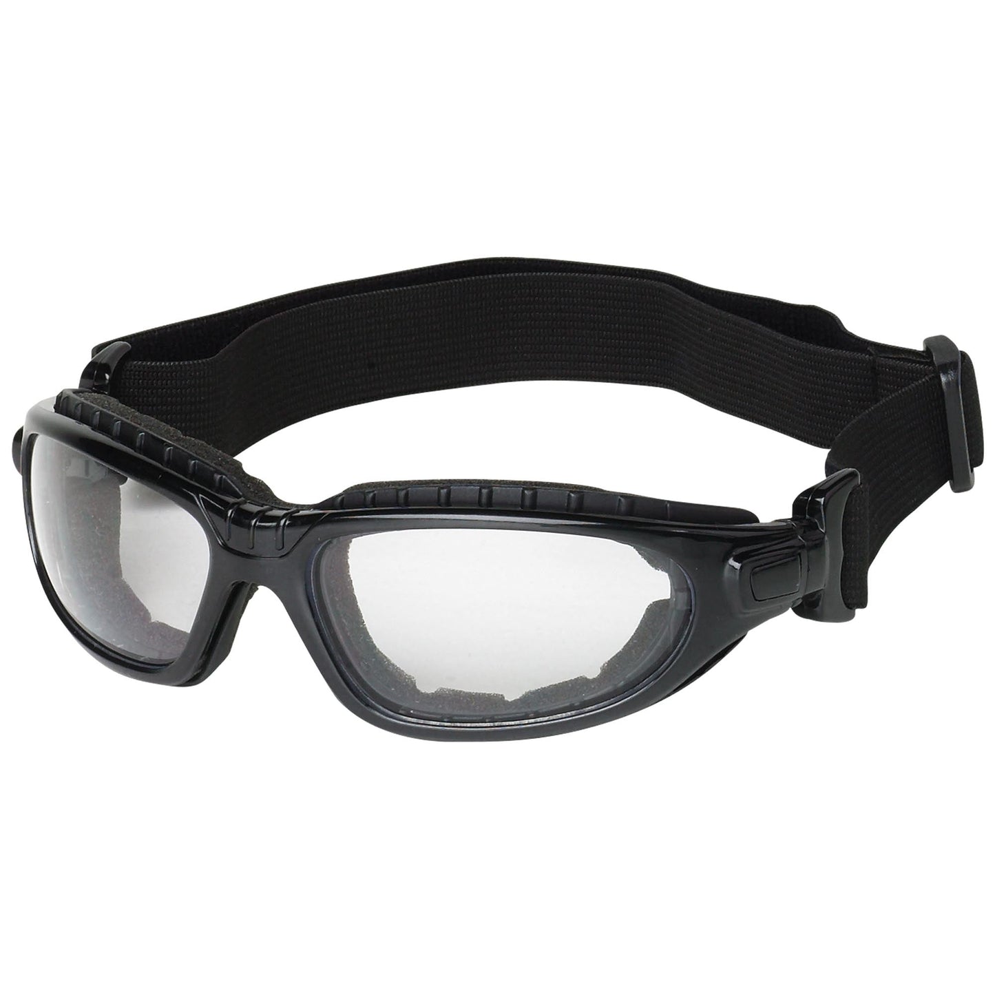 Amber Lens Goggles - Liberty Safety - Foam Lined Design