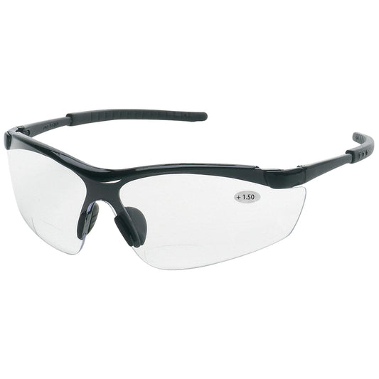 Clear Lens Glasses - Liberty Safety - Semi-Frame Design