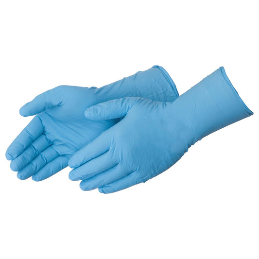 Blue Disposable Gloves - Liberty Safety - Nitrile Quality