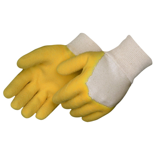 Knit Wrist Rubber Gloves - Liberty Safety - Durable Grip