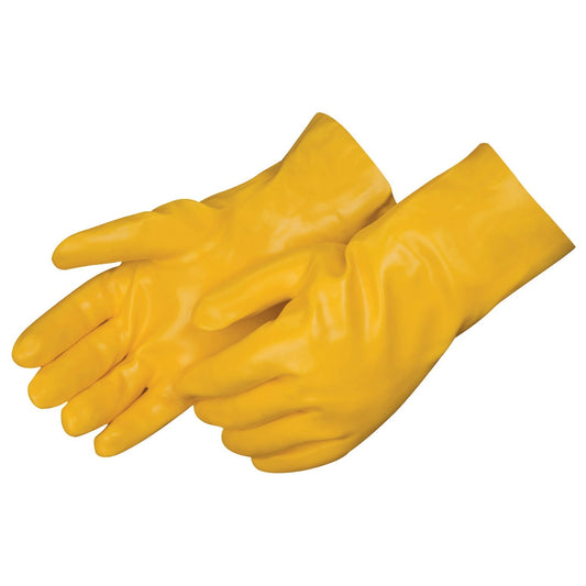 12" Gauntlet Rubber Gloves - Liberty Safety - Durable PVC