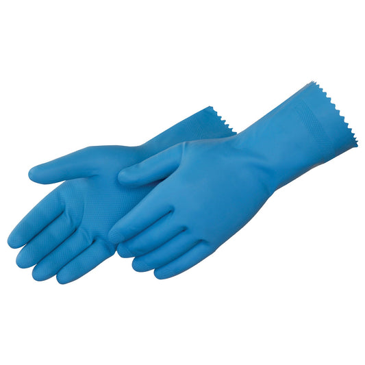 18 Mil Rubber Gloves - Liberty Safety - Natural Latex