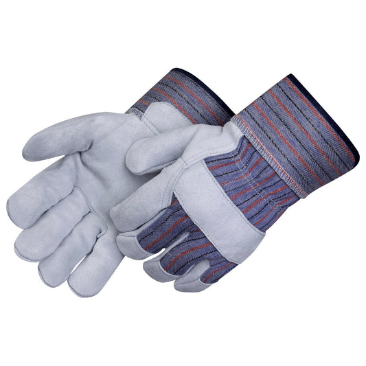 2.5" Rubberized Cuff Leather Gloves - Liberty Safety - Durable Design
