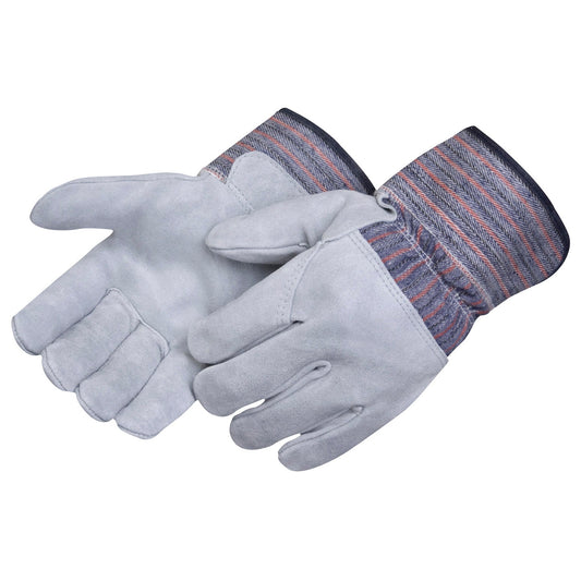 2.5" Rubberized Cuff Leather Gloves - Liberty Safety - Durable