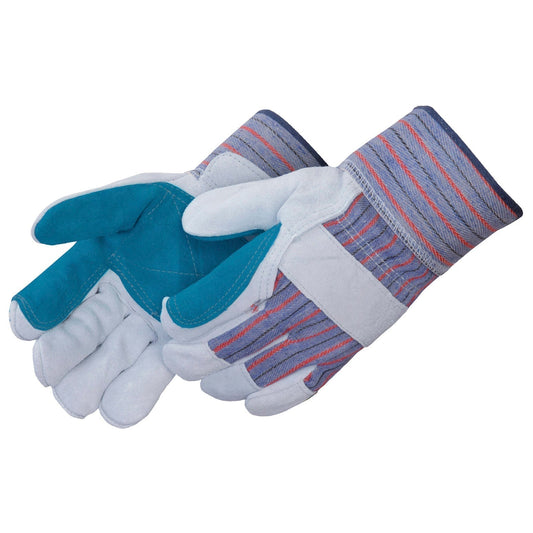 2.5" Rubberized Cuff Leather Gloves - Liberty Safety - Durable