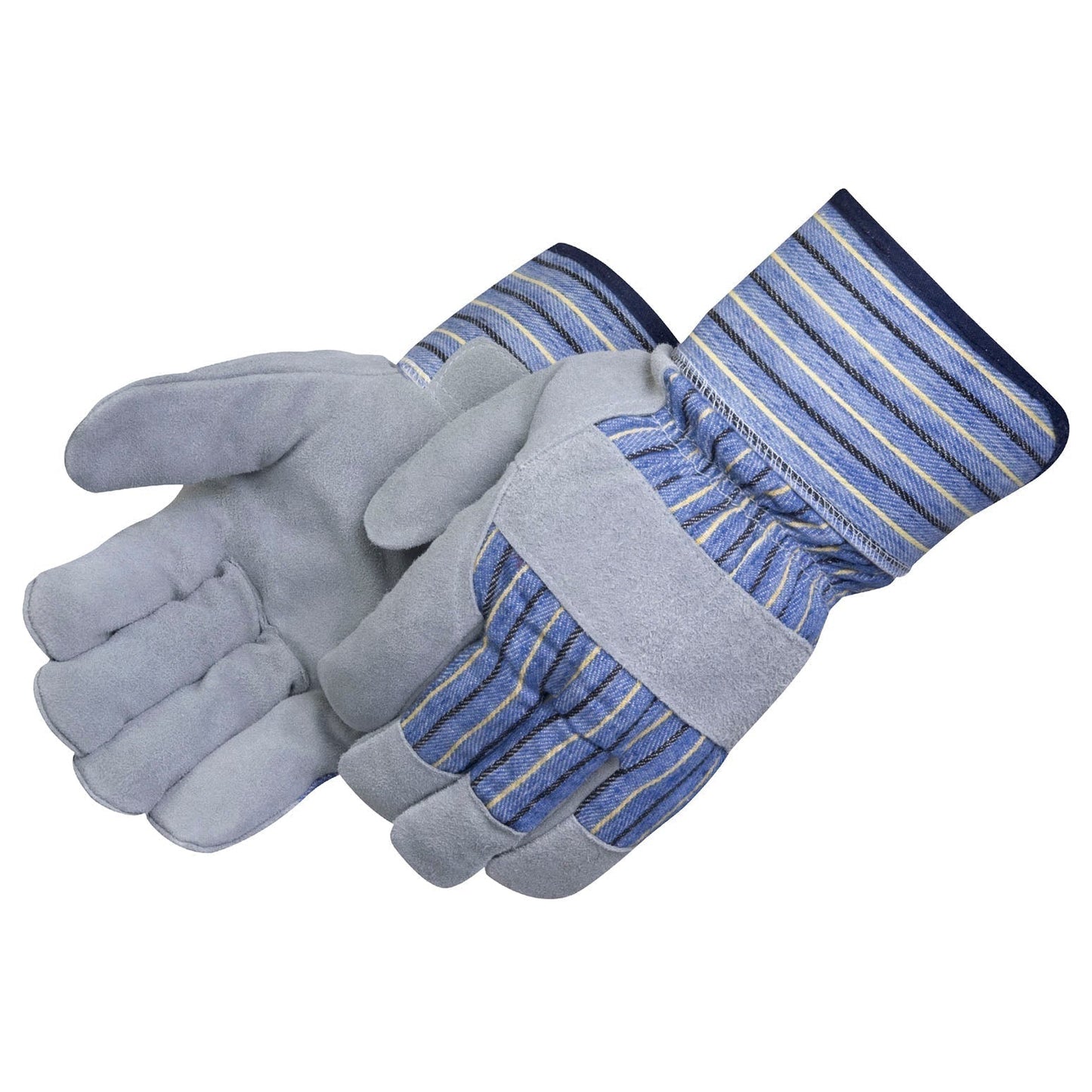 2.5" Rubberized Cuff Leather Gloves - Liberty Safety - Durable