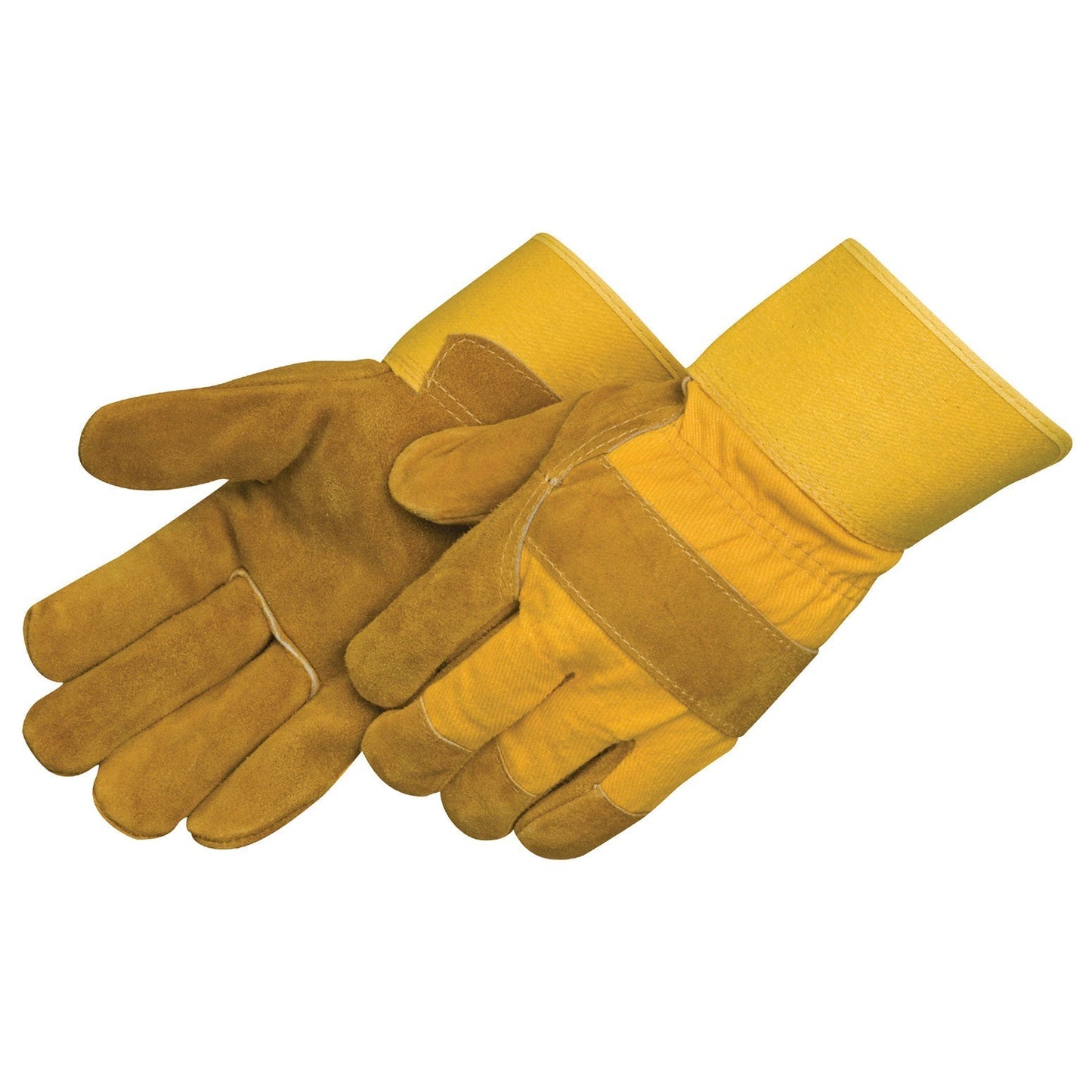 2.5" Rubberized Cuff Leather Gloves - Liberty Safety - Durable