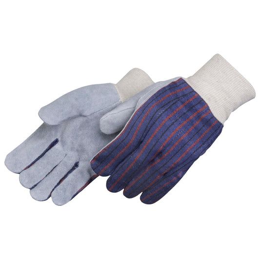 Knit Wrist Leather Gloves - Liberty Safety - Durable Fit
