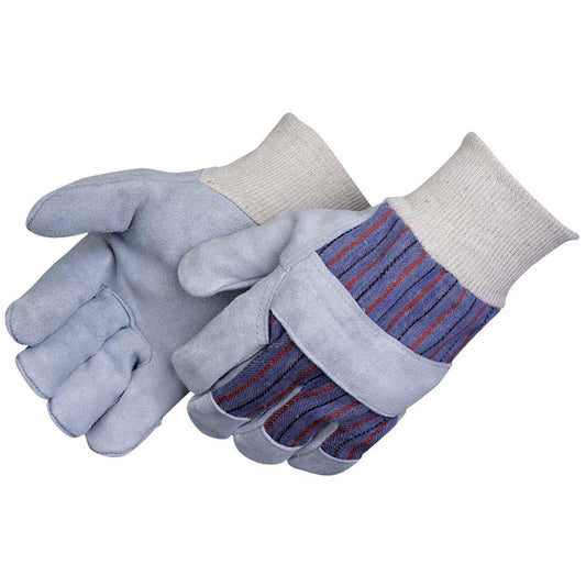 Gray Leather Gloves - Liberty Safety - Durable Design