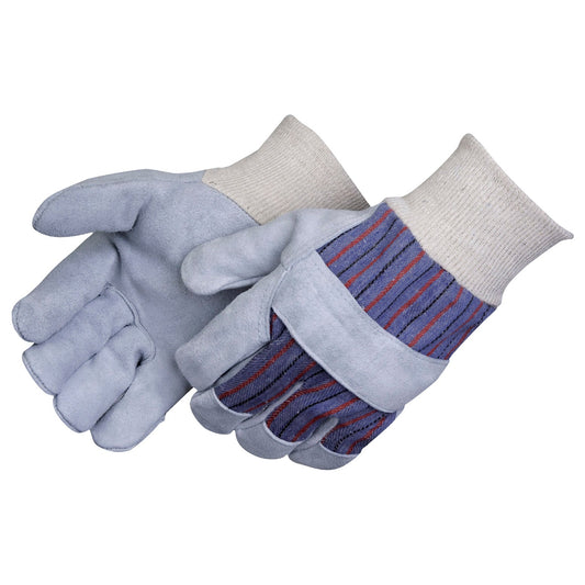 Gray Leather Gloves - Liberty Safety - Durable Design