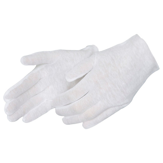 White Inspection Gloves - Liberty Safety - Cotton Lisle