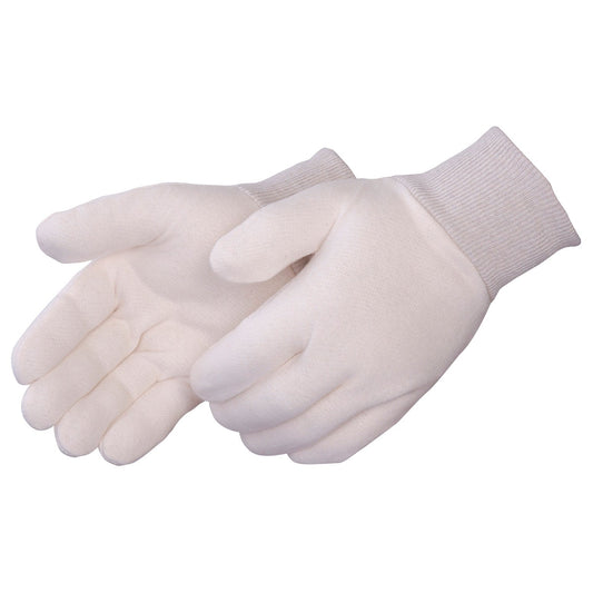 White Cotton Gloves - Liberty Safety - Regular Weight