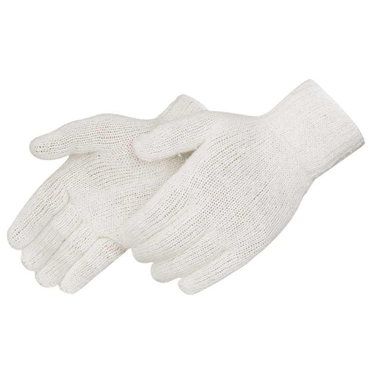 White String Knit Gloves - Liberty Safety - Comfortable Knit
