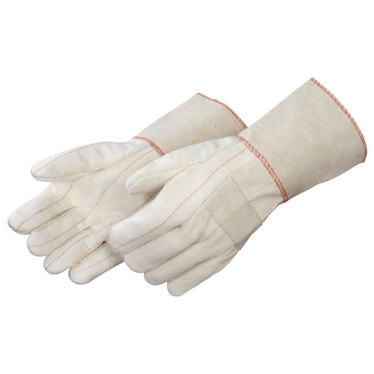 4.5" Gauntlet Cuff Cotton Gloves - Liberty Safety - Insulated