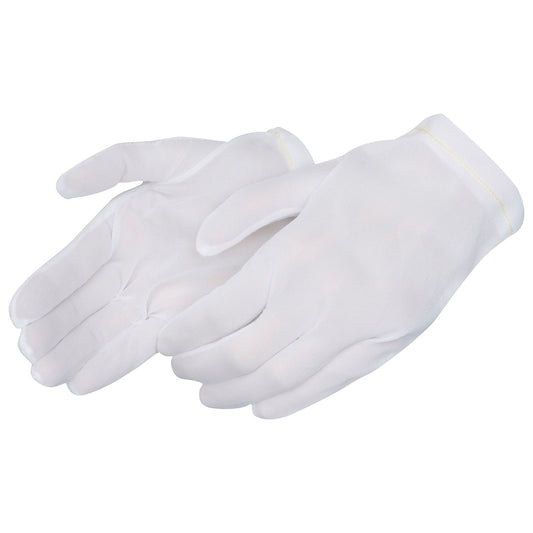 White Inspection Gloves - Liberty Safety - Durable Polyester